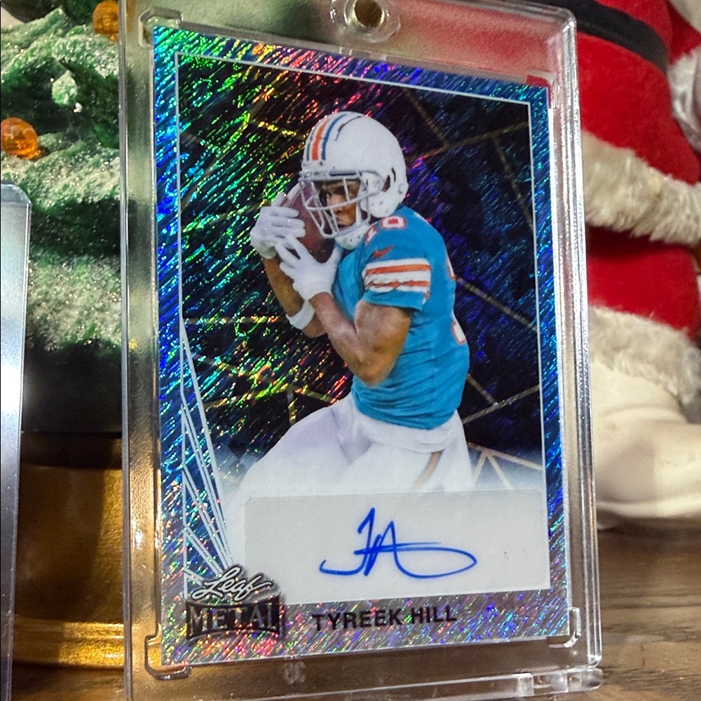 Tyreek Hill Auto! Awesome card!